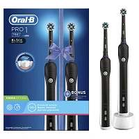 Набор из двух щеток Oral-B Pro 790 D16.523.1UH CrossAction Black - изображение 2