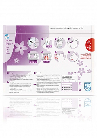 Пакеты Philips AVENT для стерилизации в СВЧ печи 5 шт SCF297/05 - изображение 3