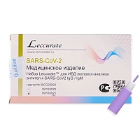Набор тестирования Leccurate SARS-CoV2 Antibody Test - изображение 1