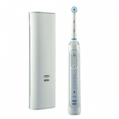 Электрическая зубная щетка Oral-B Genius X 20000N White Professional - изображение 1