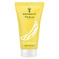 Детский зубной гель MontCarotte Kids Tooth Gel со вкусом банана, 30 мл