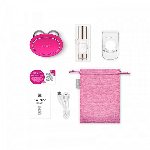 Массажер для лица Foreo BEAR Fuchsia (фуксия) - изображение 3