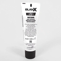 Зубная паста Blanx Black с древесным углём, 75 мл