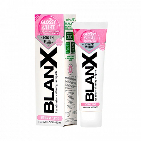 Зубная паста Blanx Glossy White, 75 мл - изображение 1