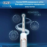 Электрическая зубная щетка Oral-B Genius X 20000N White Professional - изображение 4