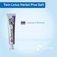 Зубная паста Twin Lotus Herbal Plus Salt С травами и солью, 90 гр - изображение 2