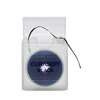 Зубная нить Curasept BLACK CHX 0,2%, 50 м - изображение 2