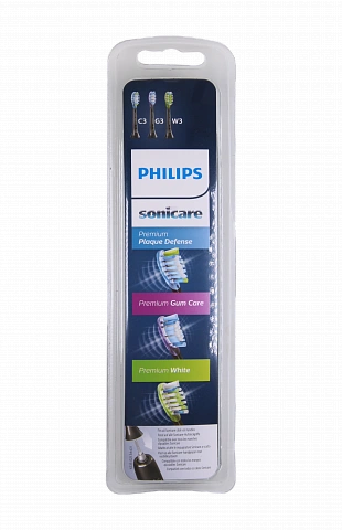 Philips C3 Premium Plaque Control Black HX9073/33 (3 шт.) - изображение 2
