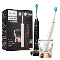 Набор из 2 электрических зубных щеток Philips Sonicare HX9914/57 9000 DiamondClean - изображение 1