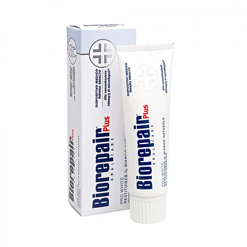 Зубная паста Biorepair PLUS Pro White, 75 мл - изображение 1