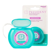 Межзубный флосс President Expanding, 20 м - изображение 1