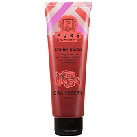 Зубная паста President PURE Клюква, 100 г - изображение 1