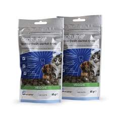 Набор из 2 крекеров Orozyme Dental Croq (для кошек и собак менее 10кг)