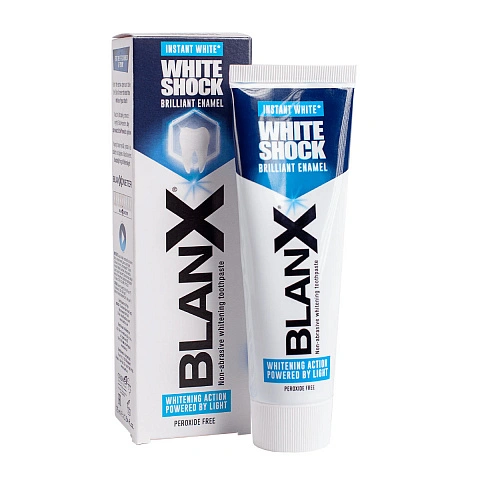 Зубная паста Blanx White Shock 75 мл - изображение 1