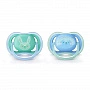Соска-пустышка Philips AVENT Ultra Air 6-18мес с рисунком (2 шт) SCF344/22 - изображение 1