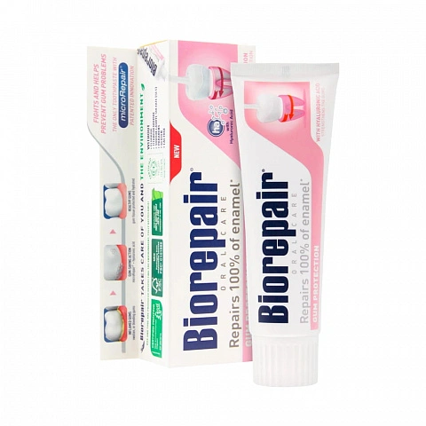 Зубная паста Biorepair Gum Protection Защита десен 75 мл - изображение 1