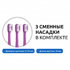 Электрическая зубная щётка Revyline RL 070 Violet