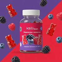 Мармелад Ksilibon Ягодный микс, 60 шт. - изображение 2