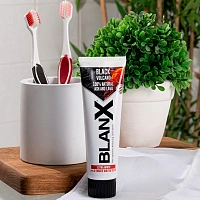 Зубная паста Blanx Black Volcano, 75 мл