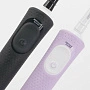 Набор из двух электрических зубных щеток Oral-B Vitality Pro X Clean (Чёрная, Лиловая) - изображение 3