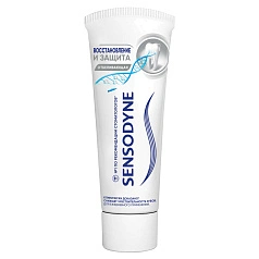 Зубная паста Sensodyne Восстановление и Защита, отбеливающая, 75 мл