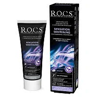 Зубная паста R.O.C.S. Сенсационное отбеливание 74 гр - изображение 1