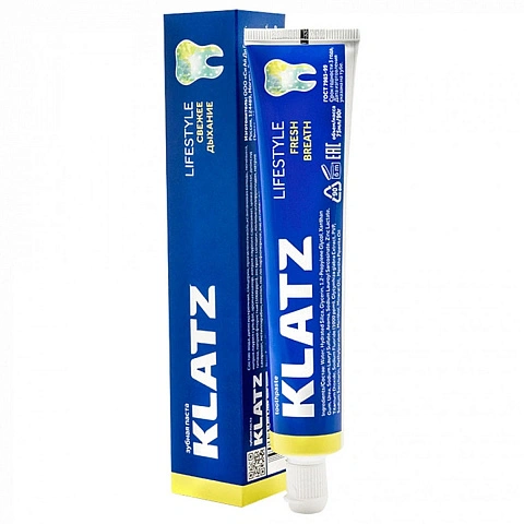 Зубная паста Klatz Lifestyle свежее дыхание, 75 мл - изображение 1