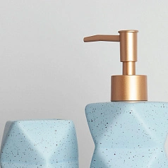 Диспенсер для жидкого мыла Fresh Code, Blue Sand