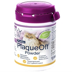 Средство для профилактики зубного камня ProDen PlaqueOff для кошек, 40 г