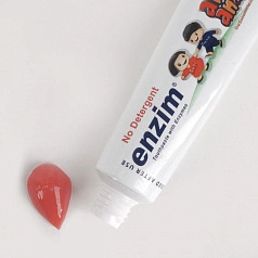 Зубная паста Enzim Anak Merah, клубника (0-6 лет),  35 мл