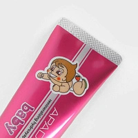 Детская зубная паста Apadent Baby со вкусом клубники (c 0 лет), 55 гр