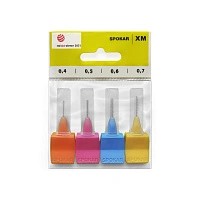 Набор ёршиков Spokar XM MIX, 4 шт.