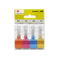 Набор ёршиков Spokar XM MIX, 4 шт.