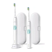 Набор из 2 электрических зубных щеток Philips Sonicare HX6807/35 4300 ProtectiveClean - изображение 1