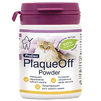 Средство для профилактики зубного камня ProDen PlaqueOff для кошек, 40 г