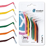Набор ёршиков Miradent I-Prox L MIX (0,5...