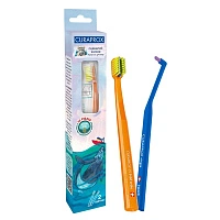 Набор зубных щеток Curaprox Set Серый кит