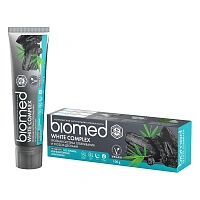 Зубная паста Biomed WHITE COMPLEX Тройная система отбеливания и уход за деснами - изображение 1