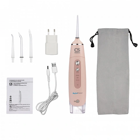 Ирригатор CS Medica AquaPulsar CS-3 Розовый - изображение 8