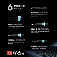 Ирригатор Splat Sense Power Н300 Синий - изображение 7