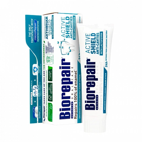 Зубная паста Biorepair Active Shield - изображение 1
