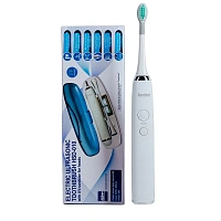 Электрическая зубная щетка Donfeel HSD-010 белая эконом (футляр+2 насадки) - изображение 1