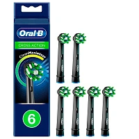 Насадки Braun Oral-B CrossAction EB50BRB Black 6 шт. - изображение 1
