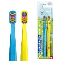Набор зубных щёток Curaprox Kids 5500 Duo Special Edition 2025, от 4-х лет