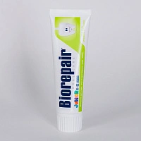 Детская зубная паста Biorepair Junior со вкусом мяты (от 6 до 12 лет), 75 мл