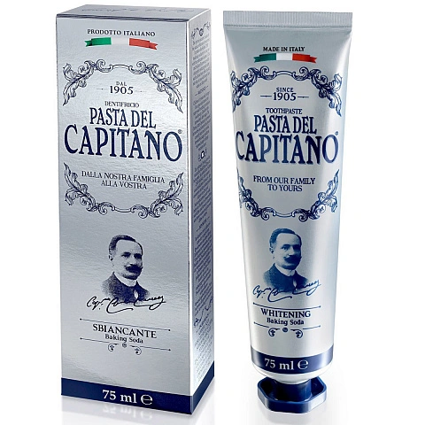 Зубная паста Pasta Del Capitano Whitening Premium (деликатное отбеливание), 75 мл - изображение 1