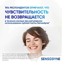 Зубная паста Sensodyne Экстра отбеливание, 75 мл