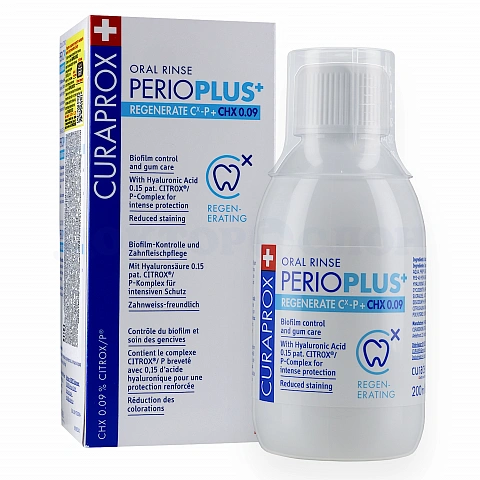 CURAPROX PerioPlus REGENERATE, хлоргексидин 0,09 % 200 мл - изображение 1