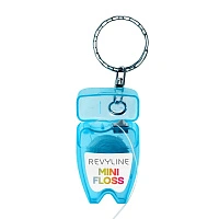 Вощеная зубная нить-брелок Revyline floss mini с бамбуковым углем, 15 м