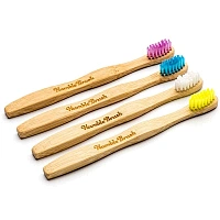 Бамбуковая зубная щетка Humble Brush Kids Ultra Soft - изображение 4